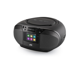 JVC RD-E664B-DAB, černý