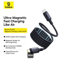 Kabel Baseus PicoGo magnetic USB-C/USB-C 1m 240W černý