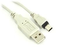 PremiumCord Kabel USB 2.0, A-B mini, 5pinů, 2m