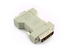 KB DVI adapter DVI-I 24+5M - VGA 15F