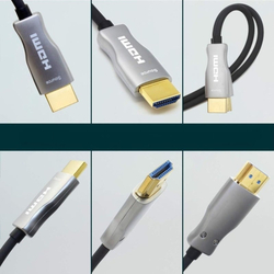 KB PremiumCord optický fiber HDMI 2.0 4K@60Hz kabel 100m, M/M, zlacené konektory