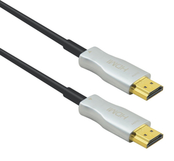 KB PremiumCord optický fiber HDMI 2.0 4K@60Hz kabel 100m, M/M, zlacené konektory