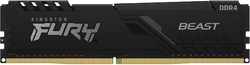 Kingston Fury Beast DIMM DDR4 16GB 2666MHz 1Gx8 černá