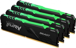 Kingston Fury Beast DIMM DDR4 32GB 2666MHz RGB (Kit 4x8GB)