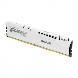Kingston Fury Beast White DIMM DDR5 16GB 5200MHz, AMD EXPO, bílá