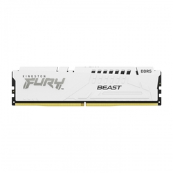 Kingston Fury Beast White DIMM DDR5 16GB 5200MHz, AMD EXPO, bílá