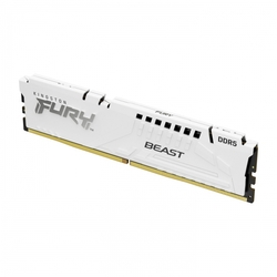 Kingston Fury Beast White DIMM DDR5 16GB 5200MHz, Intel XMP, bílá