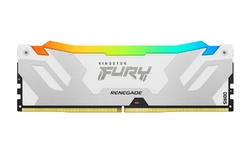 Kingston Fury Renegade RGB White DIMM DDR5 16GB 6400MHz, XMP, bílá
