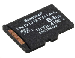 Kingston microSDXC 64GB Industrial bez adaptéru