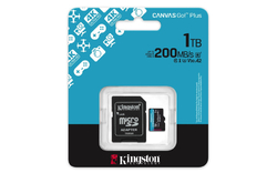 KINGSTON microSDXC 1TB Canvas Go Plus + SD adaptér