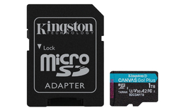 KINGSTON microSDXC 1TB Canvas Go Plus + SD adaptér