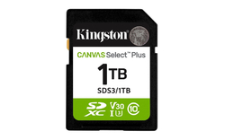 Kingston SDXC 1TB Canvas Select Plus Gen 3