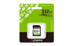 Kingston SDXC 512GB Canvas Select Plus Gen 3