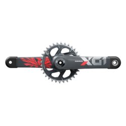 Kliky SRAM X01 Eagle DUB 12s 175 s Direct Mount 32z X-SYNC 2 převodník Lunar Oxy (DUB o