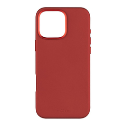 Kožený zadní kryt FIXED MagLeather s podporou MagSafe pro Apple iPhone 16 Pro Max, červený