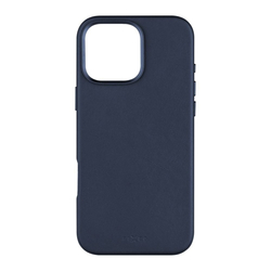 Kožený zadní kryt FIXED MagLeather s podporou MagSafe pro Apple iPhone 16 Pro Max, modrý