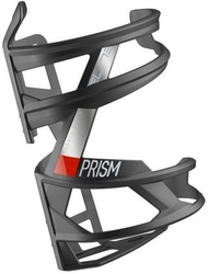 Košík Elite Prism carbon right - černý lesk/červená - na bidon