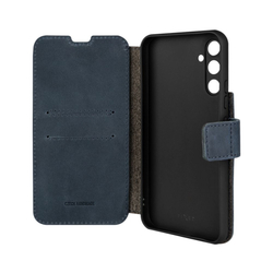 Kožené pouzdro typu kniha FIXED ProFit pro Samsung Galaxy A34 5G, modré