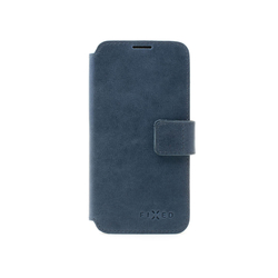Kožené pouzdro typu kniha FIXED ProFit pro Samsung Galaxy M53 5G, modré
