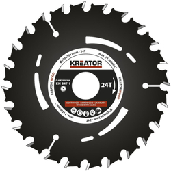 Kreator KRT020306 - Pilový kotouč pro ponorné pily 120mm, 24T