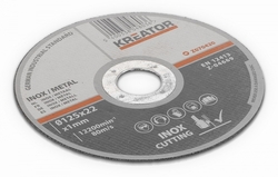 Kreator KRT070420 - Řezný kotouč Nerez/Ocel 125 x 1,0mm 4 plus 2 (6ks)