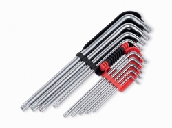 Kreator KRT408303 - Sada klíčů HEX dlouhé 9ks TORX