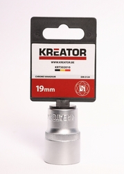 Kreator KRT502010 - 1/2" Nástrčná hlavice (ořech) 19mm