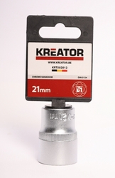 Kreator KRT502012 - 1/2" Nástrčná hlavice (ořech) 21mm