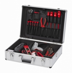 Kreator KRT640102S - Hliníkový kufr 460x330x155mm stříbrný