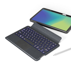 Kryt Spello s podsvícenou klávesnicí pro Lenovo Tab M11 - CZ/černý