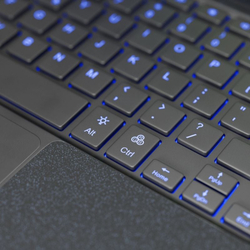 Kryt Spello s podsvícenou klávesnicí pro Lenovo Tab M11 - CZ/černý