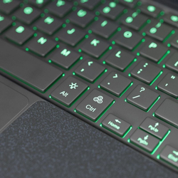 Kryt Spello s podsvícenou klávesnicí pro Lenovo Tab M11 - CZ/černý