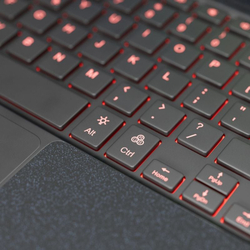 Kryt Spello s podsvícenou klávesnicí pro Lenovo Tab M11 - CZ/černý