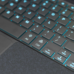 Kryt Spello s podsvícenou klávesnicí pro Lenovo Tab M11 - CZ/černý