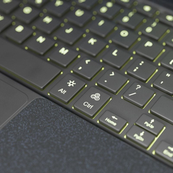 Kryt Spello s podsvícenou klávesnicí pro Lenovo Tab M11 - CZ/černý