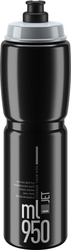 Lahev Elite  Jet 950ml, černá/šedé logo