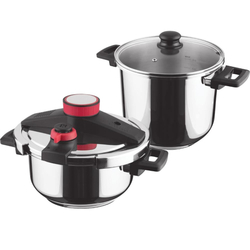 Lamart LT1230 Sada tlakových hrnců STEAM, 4+7l