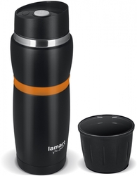 Lamart LT4054 Termoska CUP 480 ml, černo-oranžová