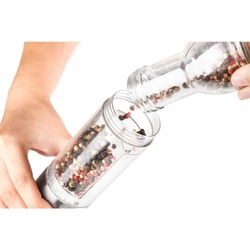 Lamart LT7014 Mechanický mlýnek na koření, pepř a sůl TUBE, 2x 100 ml