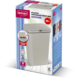 Lamart LT8109 Bezdotykový odpadkový koš SENSOR 50l