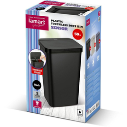 Lamart LT8110 Bezdotykový odpadkový koš SENSOR 50l
