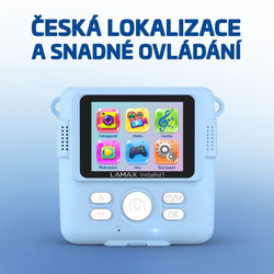 LAMAX InstaKid1, modrý