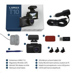 LAMAX T10 4K GPS (s hlášením radarů)