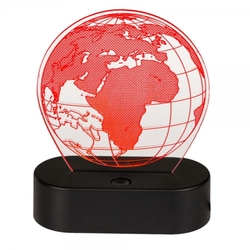 Lampička 3D Zeměkoule