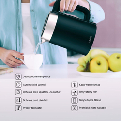 Lauben Electric Kettle EK17SB - rychlovarná konvice