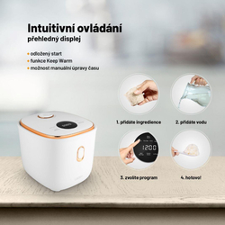 Lauben Multifunction Rice Cooker 1200WR Rose Gold Edition - rýžovar