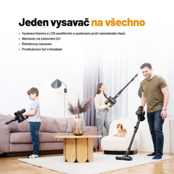 Lauben Stick Vacuum 2in1 Pet Plus 400BC - tyčový vysavač 2v1