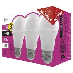 LED žárovka Classic A60 9W E27 neutrální bílá  - 3Ks v balení