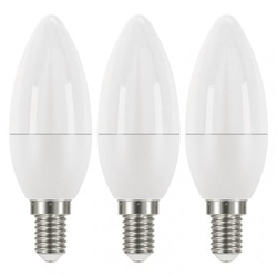 LED žárovka Classic Candle 5W E14 neutrální bílá 3Ks