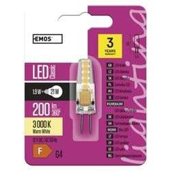 LED žárovka Classic JC 1,9W 12V G4 teplá bílá